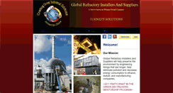 Desktop Screenshot of globalrefractory.com